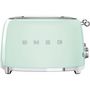 Voir la diapositive 2 : SMEG Grille-pain TSF03PGEU Vert d'eau