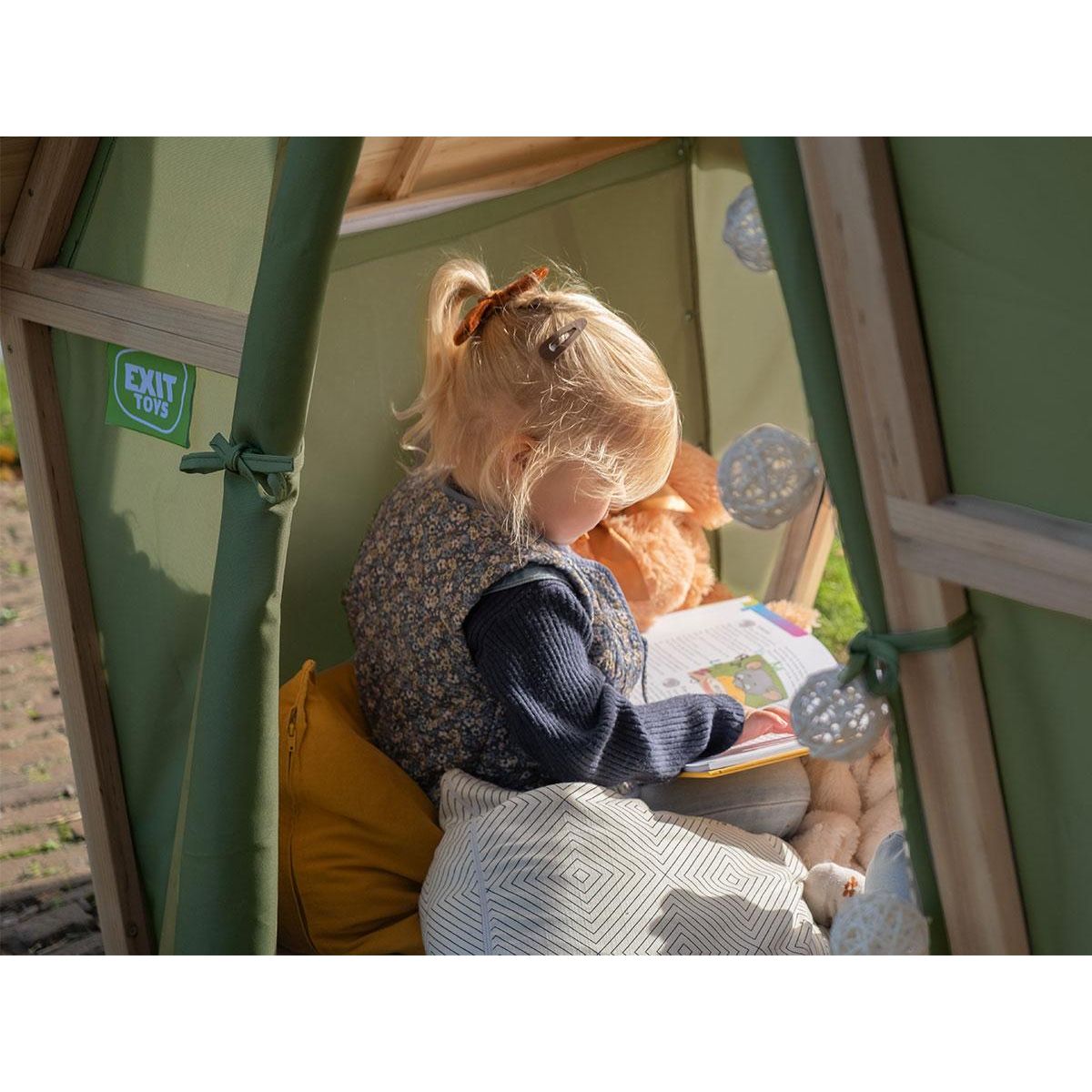 EXIT TOYS Maisonnette en bois pour enfants Yuki 100 - Exit Toys