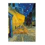 Voir la diapositive 4 : EDUCA Puzzle 2 x 1000 pcs - Les tournesols + Terrase du cafe le soir - Van gogh