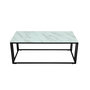 Voir la diapositive 3 : Paris Prix Table Basse Design  Rock  120cm Blanc