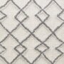 ATMOSPHERA Tapis de salle de bain 50x120 Ethnique gris coton