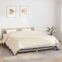 Voir la diapositive 1 : VIDAXL Couverture lestee Creme clair 220x260 cm 11 kg Tissu