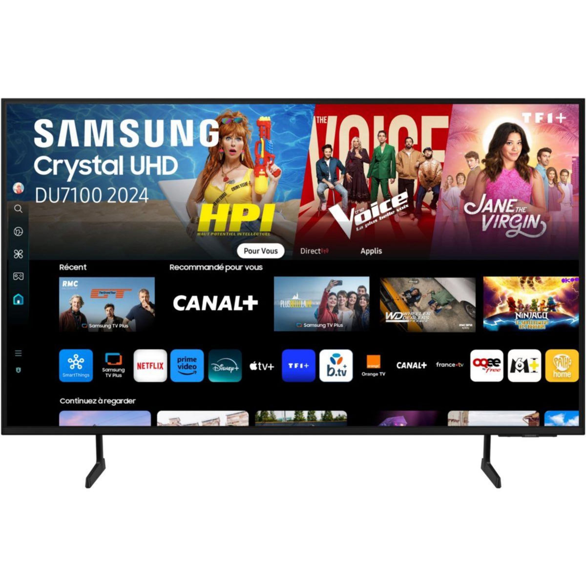 Samsung TV LED TU43DU7100-43 pouces (108cm)
