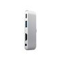 Voir la diapositive 3 : SATECHI Hub USB Satechi HUB USB C 4 EN 1 SILVER POUR IPAD PRO