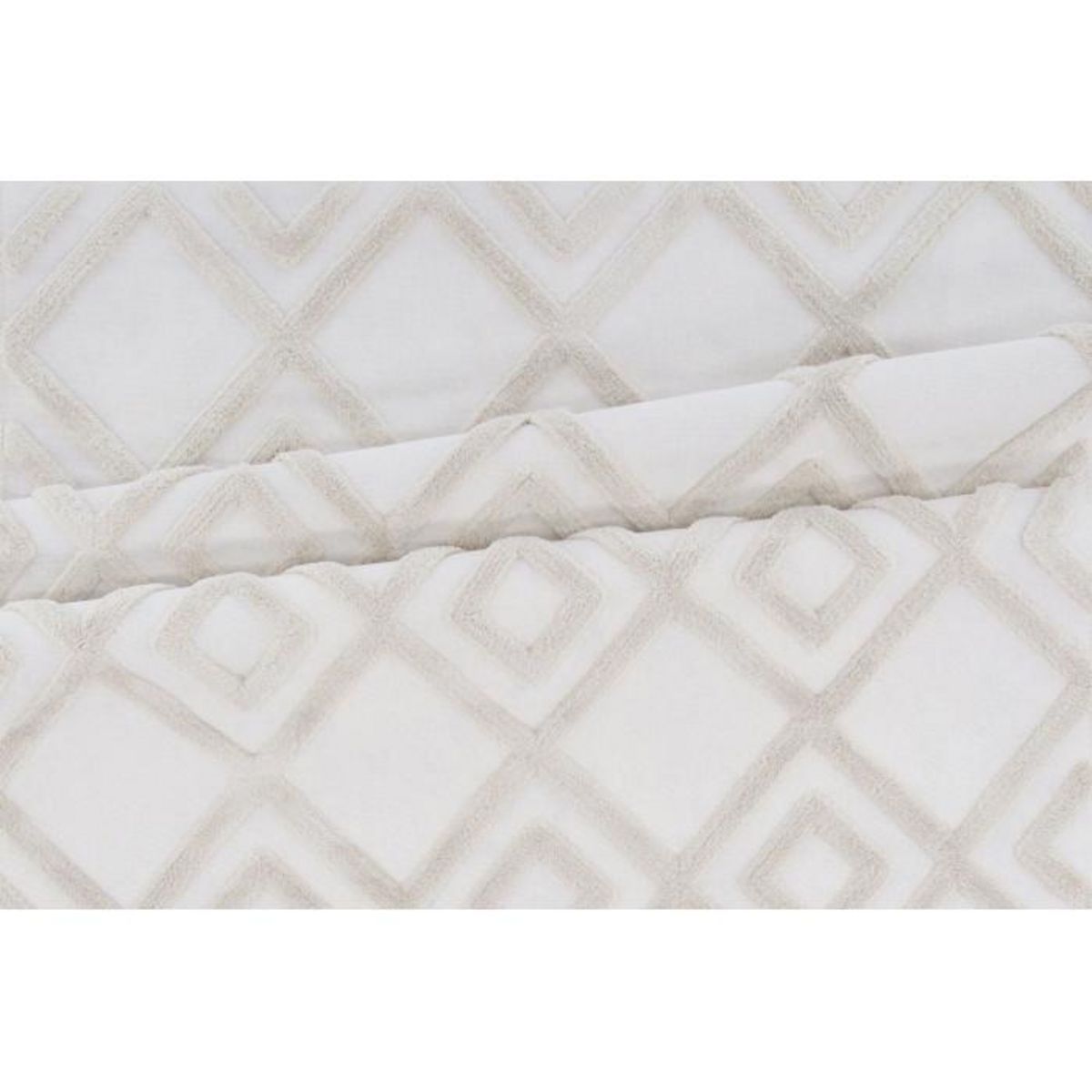 Paris Prix Tapis Design avec Franges  Towa  160x230cm Naturel