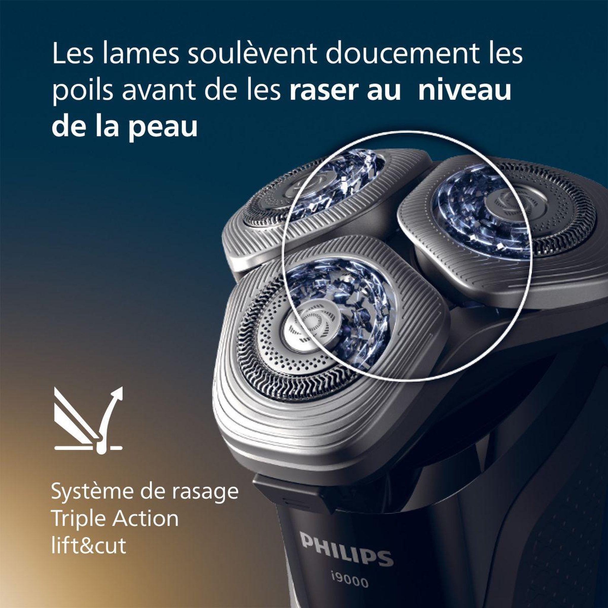 Voir la diapositive 4 : Philips Rasoir électrique serie 9000 x9000/30