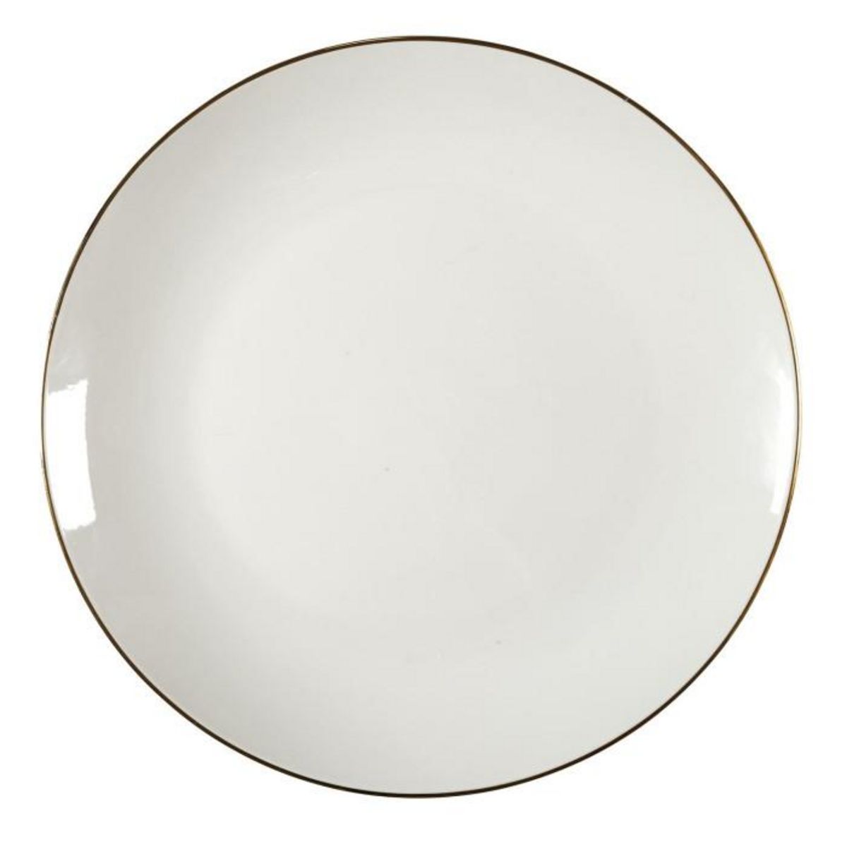 Paris Prix Service de Table en Porcelaine 12 Pièces  Erina  27cm Blanc