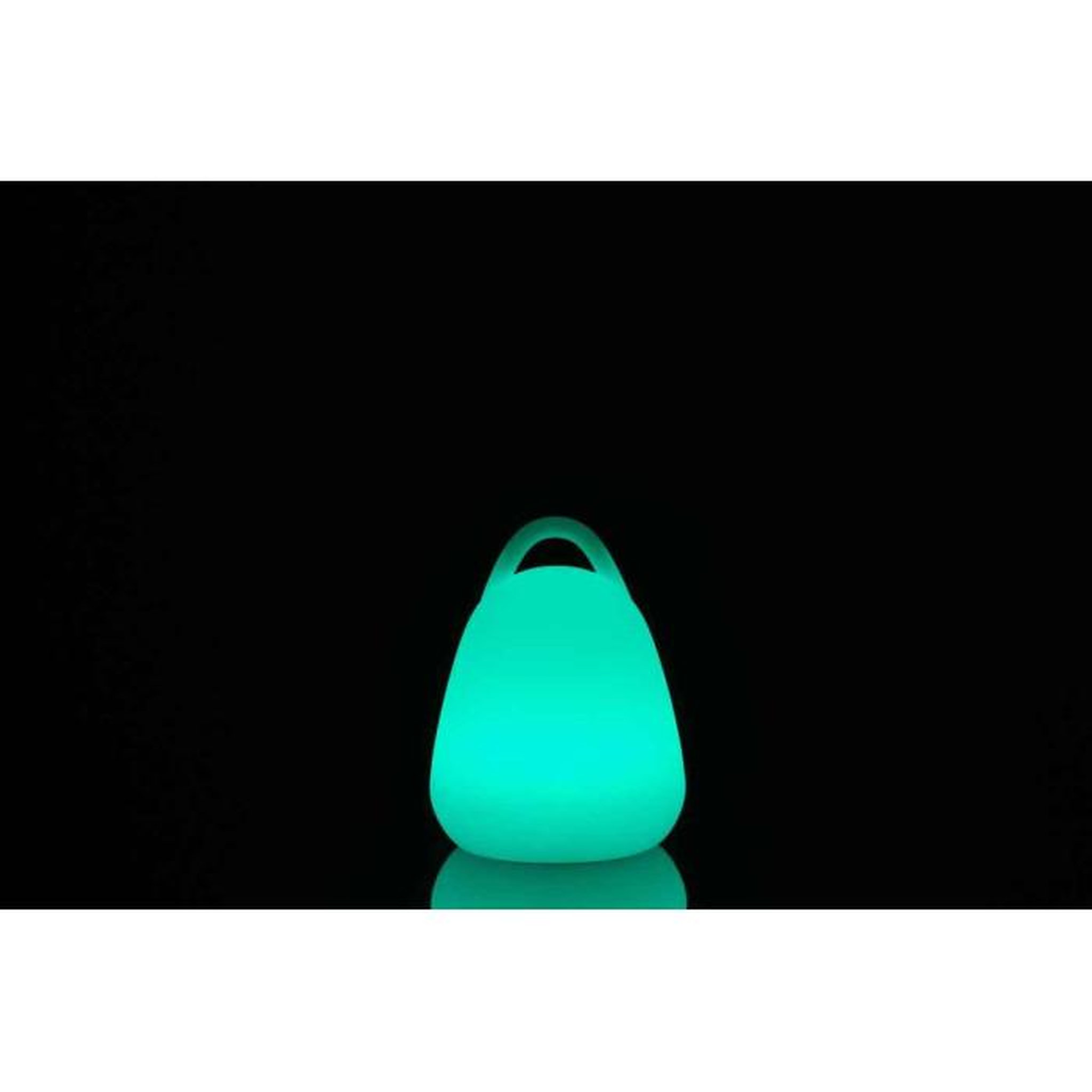 Voir la diapositive 2 : Paris Prix Lampe à Poser Extérieure Led  Outdoor  24cm Blanc