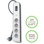 Belkin Multiprise Surge Protection Strip with 2M BSV4