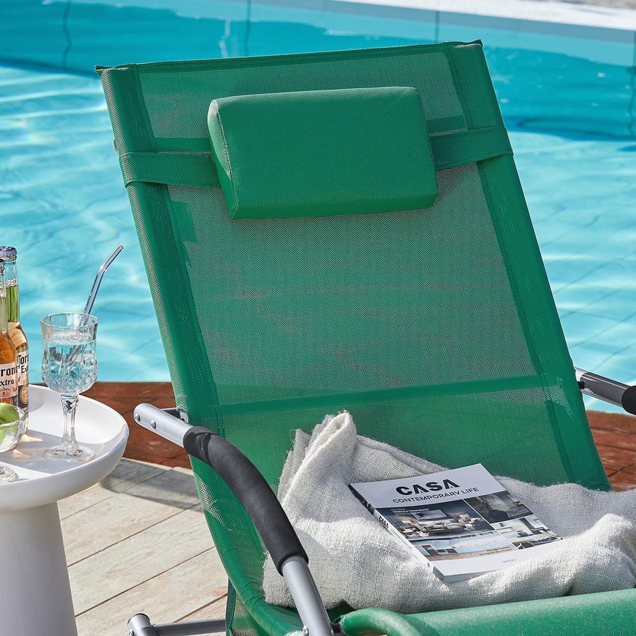 Voir la diapositive 6 : SOBUY SoBuy - Fauteuil À Bascule De Jardin pliable - Moderne - OGS28
