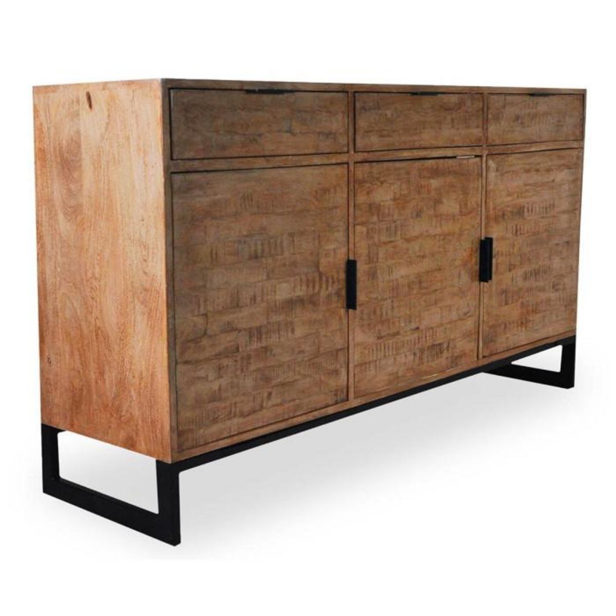 Paris Prix Buffet 3 Portes & 3 Tiroirs  Bolta  150cm Naturel
