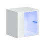 Voir la diapositive 1 : Paris Prix Bloc Mural LED Design  Switch V  30cm Blanc