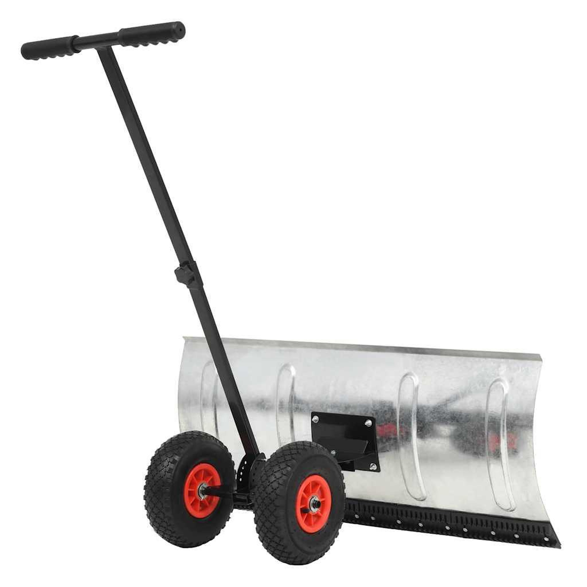 Voir la diapositive 2 : VIDAXL Chasse-neige manuel avec roues 100 x 44 cm