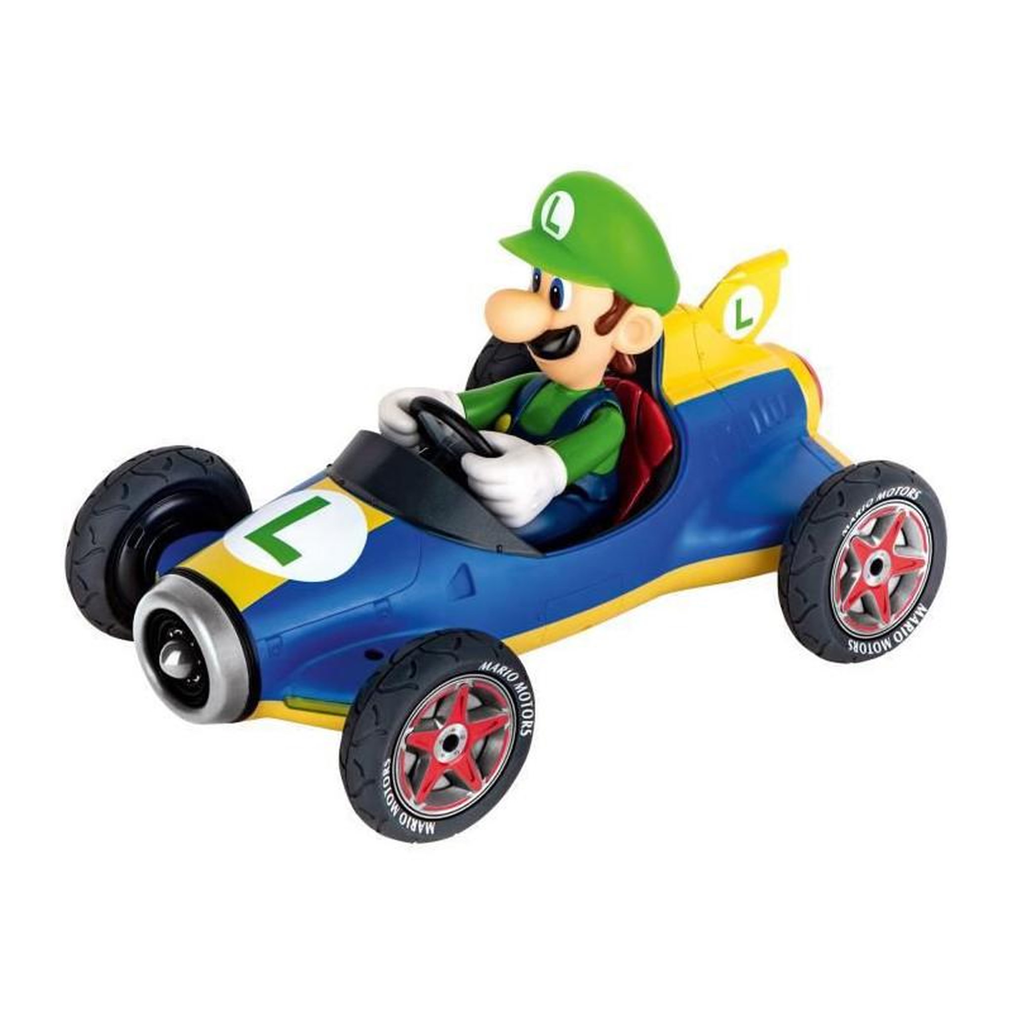 Voir la diapositive 2 : Voiture radiocommandee Mario Kart Mach 8 - Luigi - Carrera RC