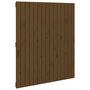 Voir la diapositive 2 : VIDAXL Tete de lit murale Marron miel 95,5x3x110 cm Bois massif de pin