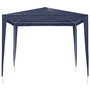 Voir la diapositive 4 : VIDAXL Tente de reception 2,5x2,5 m bleu
