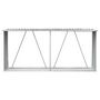 Voir la diapositive 3 : VIDAXL Abri de stockage de bois Acier galvanise 330x84x152 cm Vert