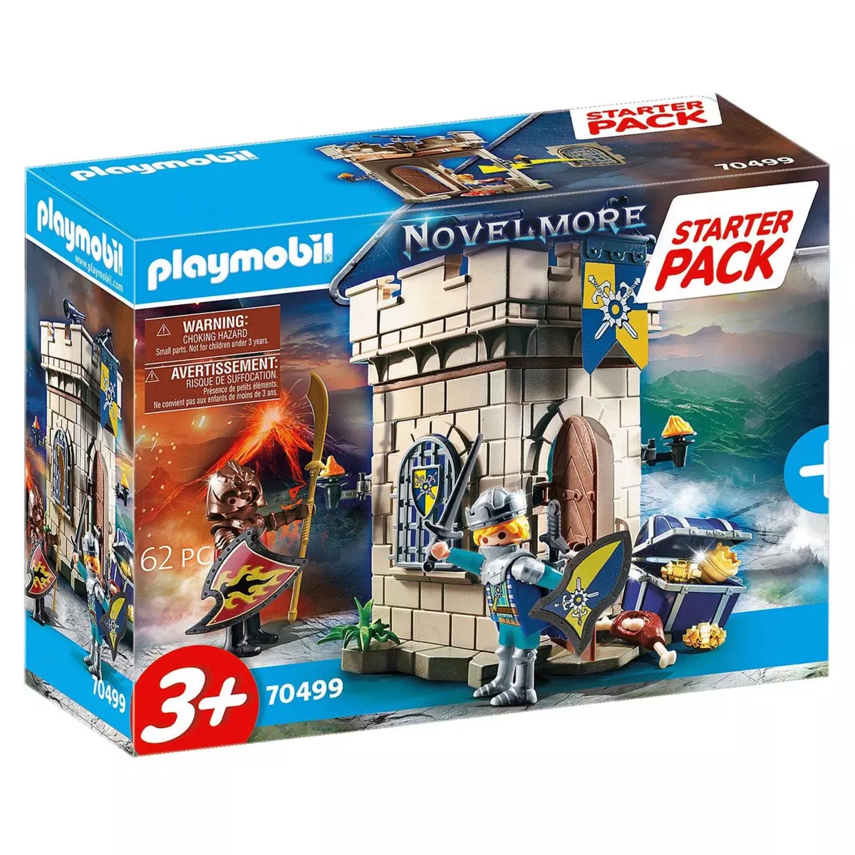 PLAYMOBIL 70499 - Novelmore - Starter Pack Donjon Novelmore