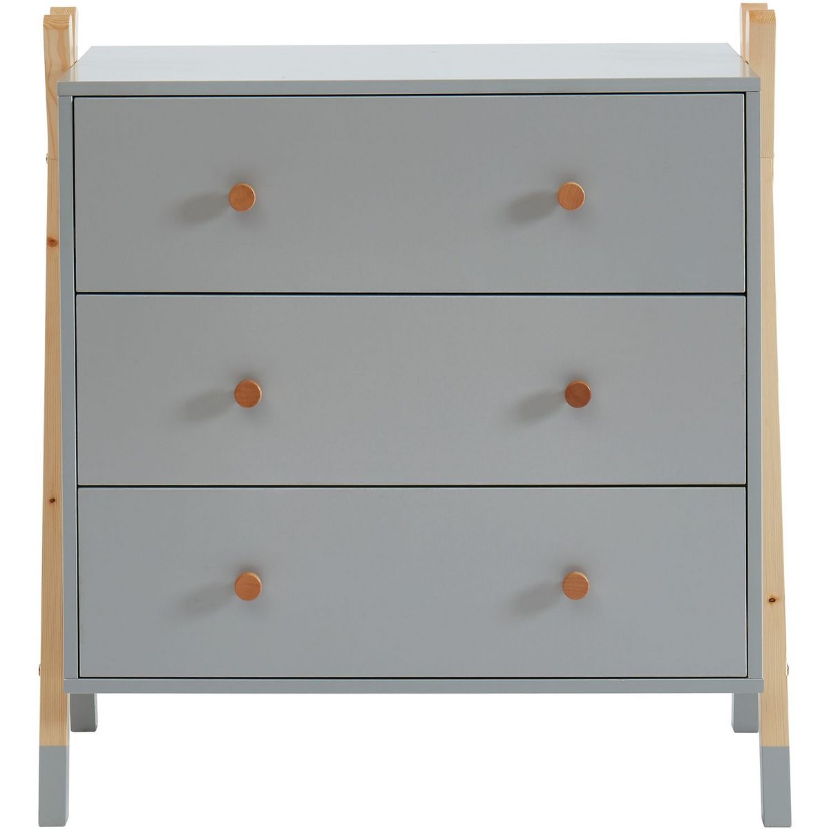 Commode enfant TIPI 3 tiroirs  L81cm AUGUSTIN