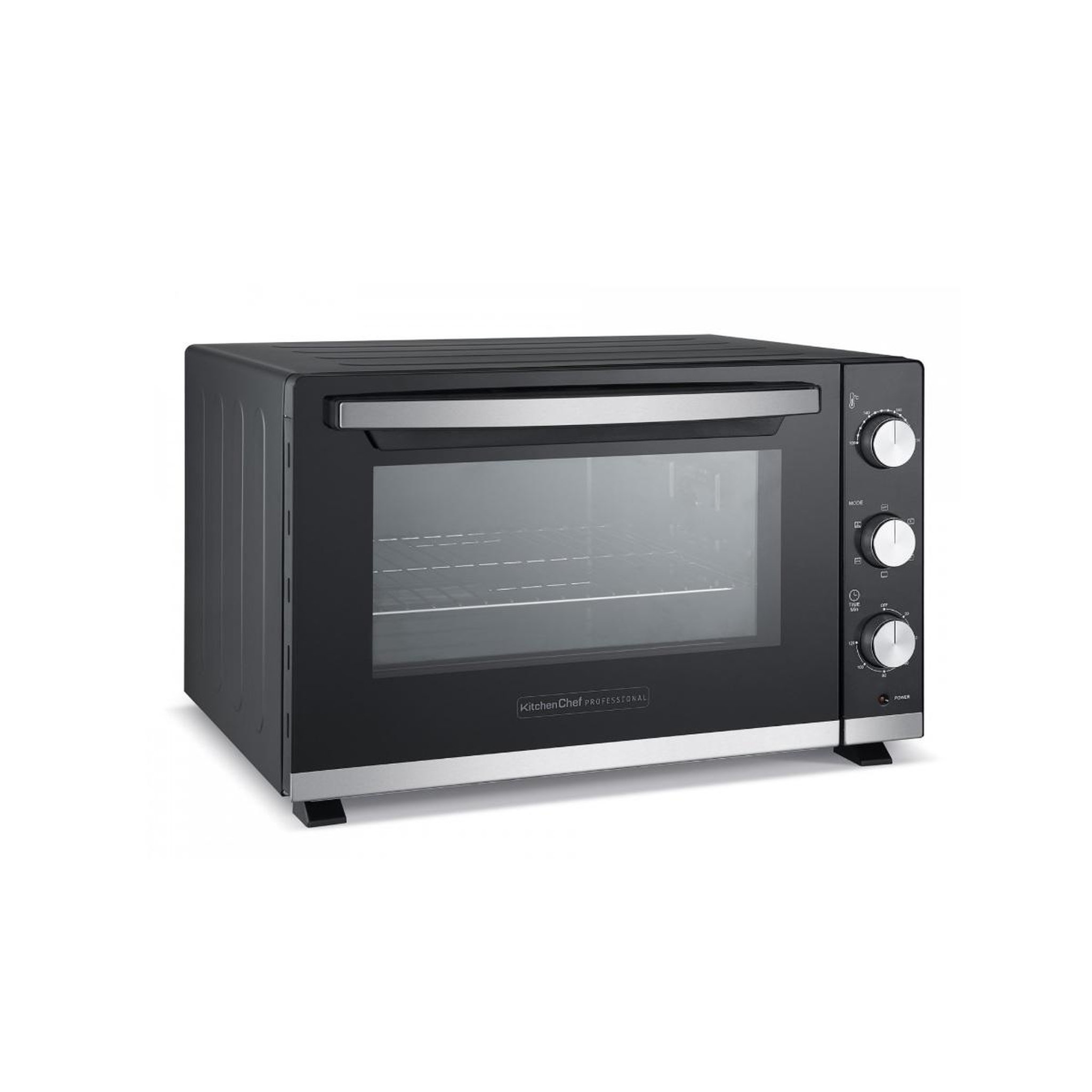 Kitchen chef Mini four électrique multifonction 38l 1800w noir - kc.four381