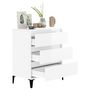 Voir la diapositive 4 : VIDAXL Buffet Blanc brillant 60x35x70 cm Bois d'ingenierie