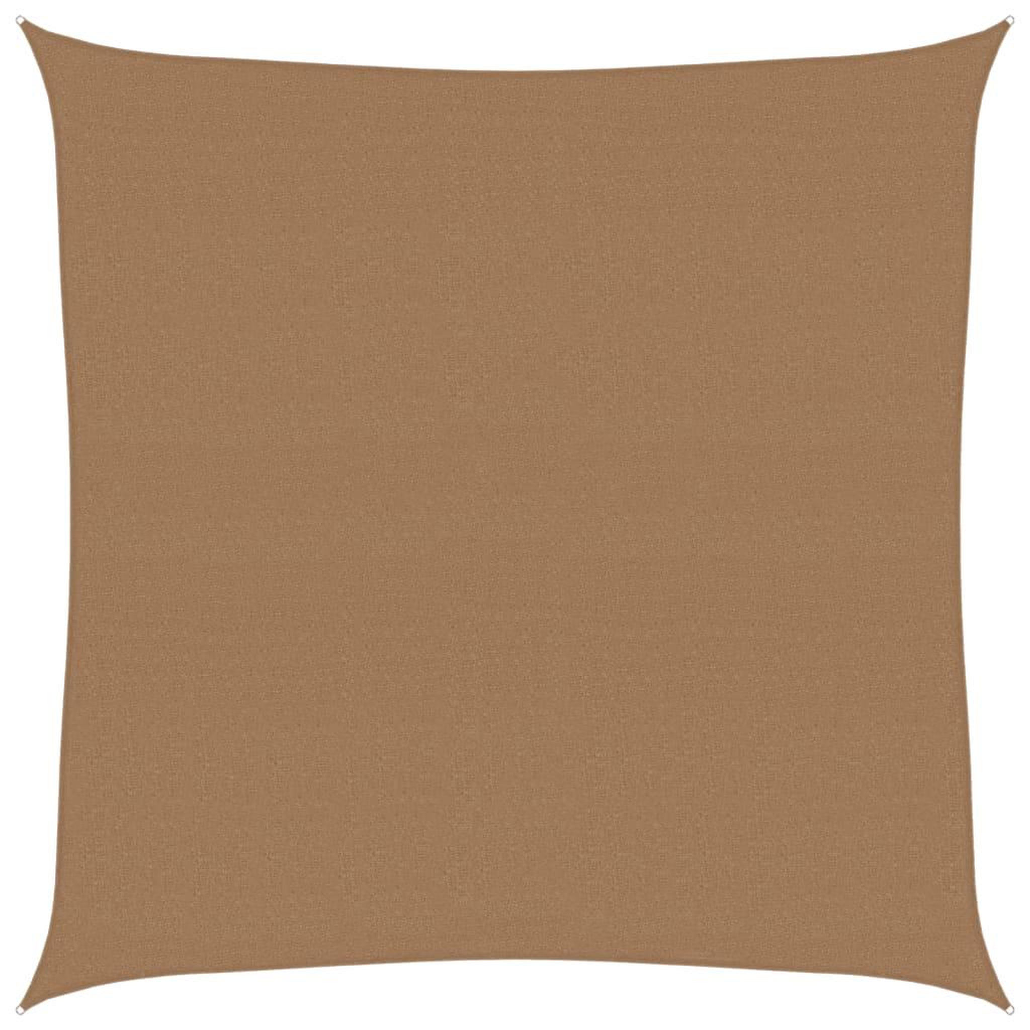 Voir la diapositive 2 : VIDAXL Voile d'ombrage 160 g/m^2 Taupe 4,5x4,5 m PEHD