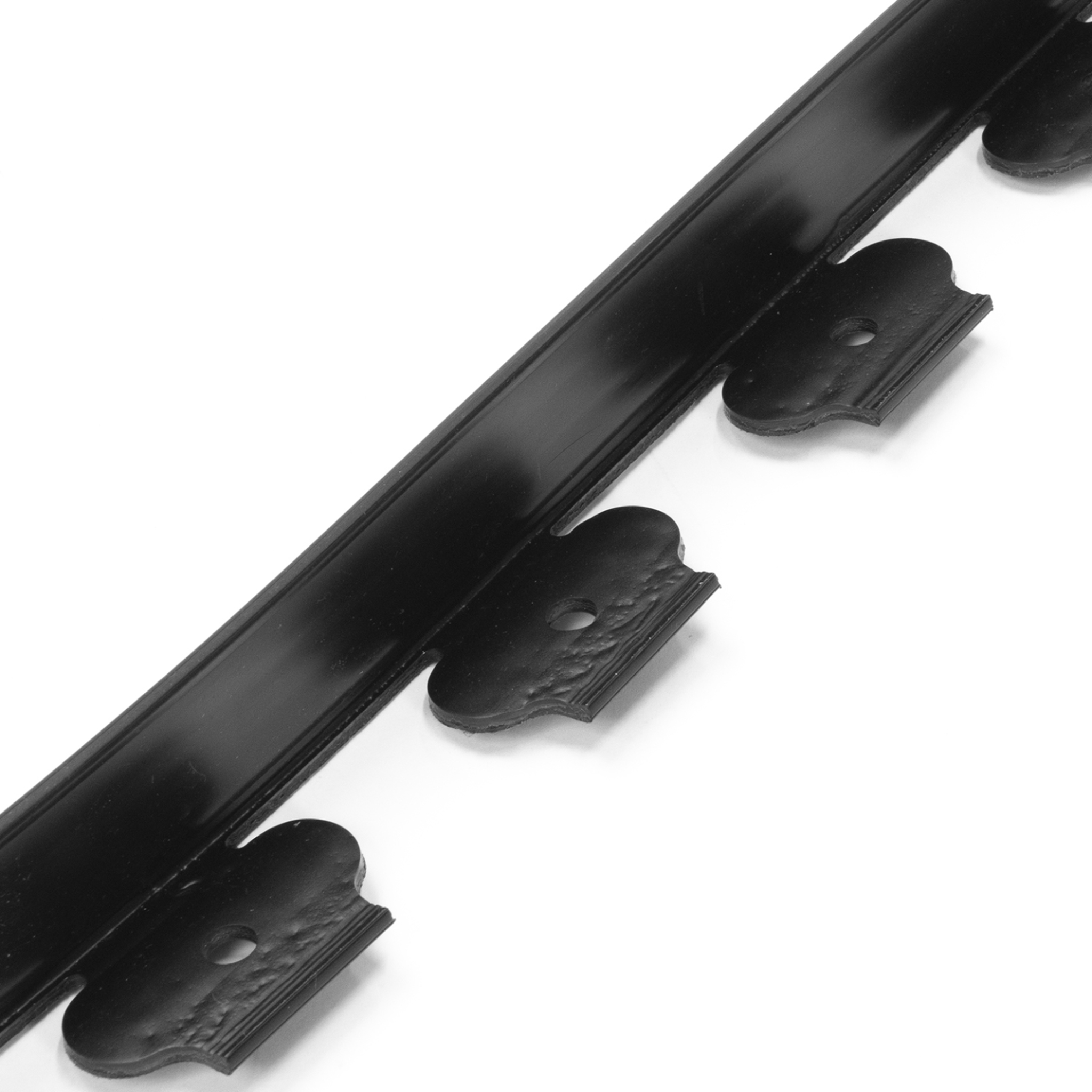 Voir la diapositive 5 : ID MARKET Bordurette de jardin flexible 8 M noire hauteur 12 cm + 24 piquets