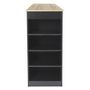 Voir la diapositive 4 : Paris Prix Table de Bar Design 4 Niveaux  Cheers  115cm Noir