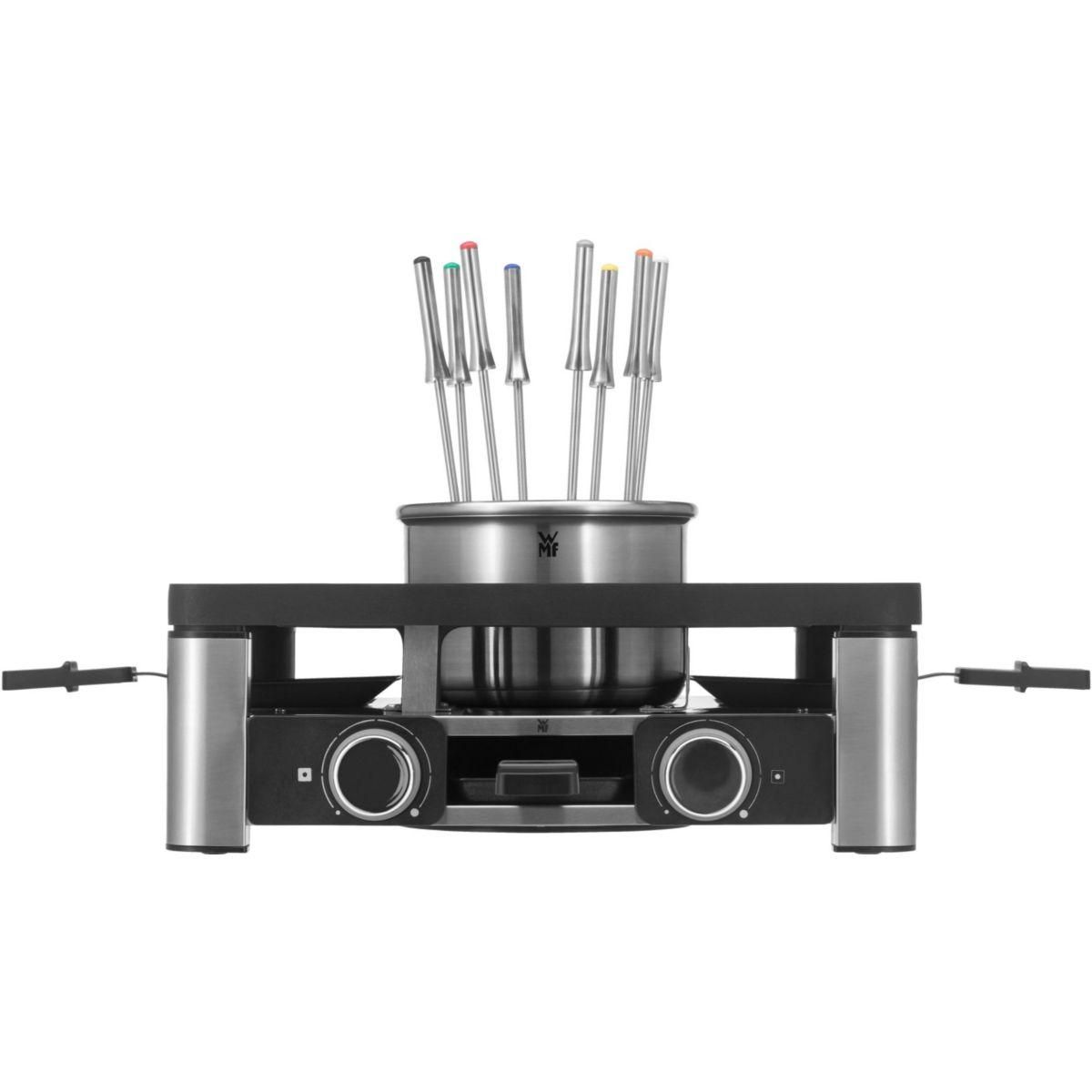 WMF Raclette Fondue LUMERO Station Gourmet 3-en-1 0415480011
