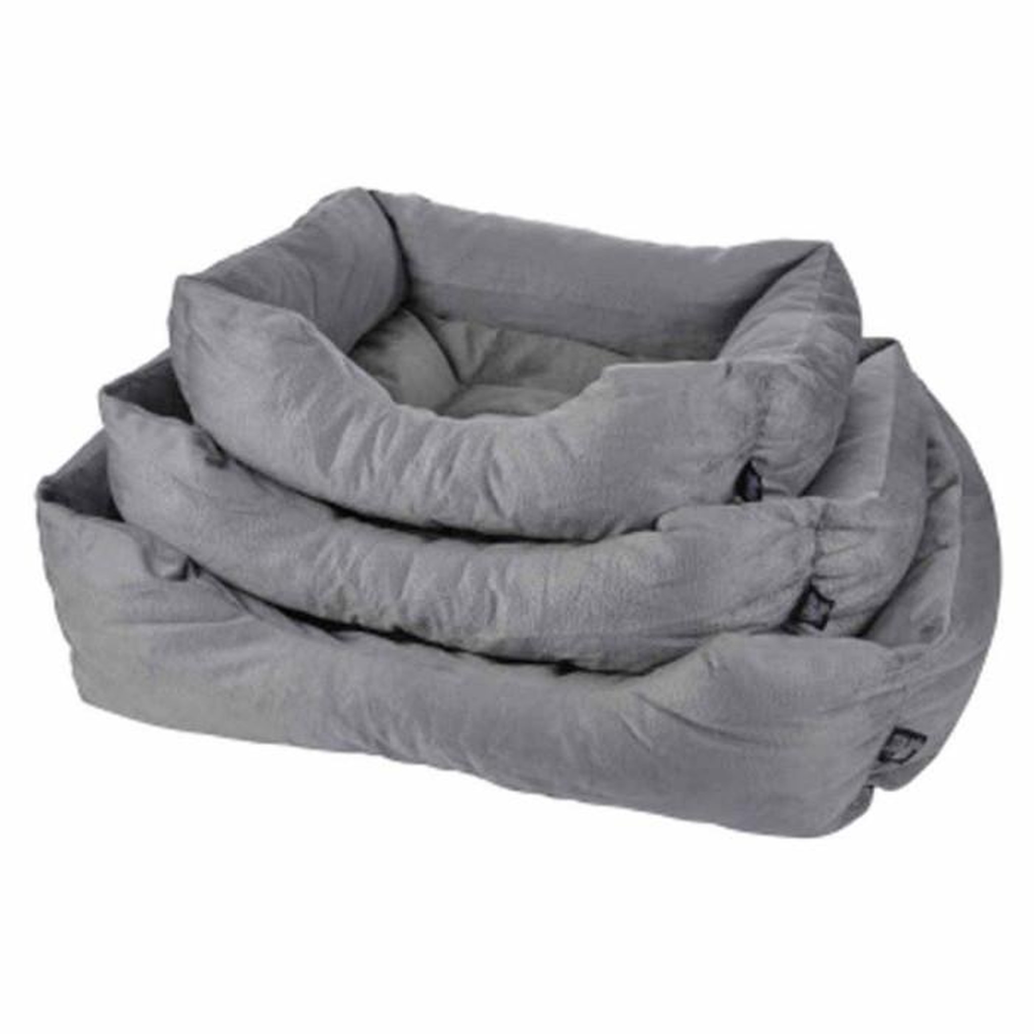 Voir la diapositive 1 : Paris Prix Lot de 3 Paniers Chien & Chat  Python  73cm Gris