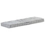Voir la diapositive 1 : VIDAXL Coussin de plancher de palette Coton 120x40x7 cm Gris