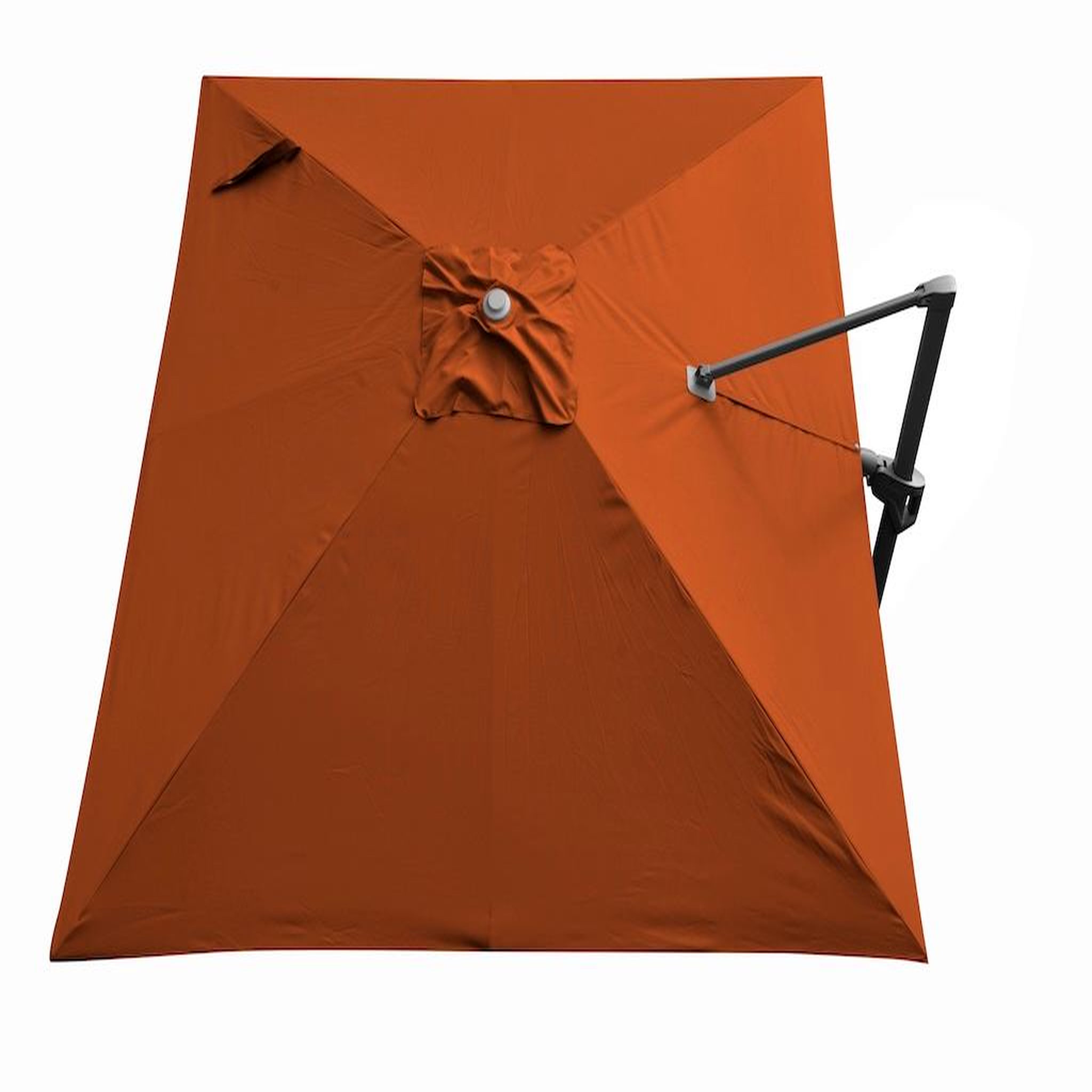 Proloisirs Toile Parasol Mat Déporté NH 3x3/8 Polyester 210gr SD - Sienne