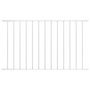 Voir la diapositive 1 : VIDAXL Panneau de cloture Acier enduit de poudre 1,7x1 m Blanc