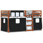 Voir la diapositive 2 : VIDAXL Lit superpose sans matelas 90x200 cm bois de pin massif