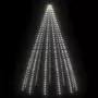 VIDAXL Guirlande lumineuse avec 500 LED Blanc froid 500 cm Int/Ext
