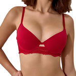 LES PETITES BOMBES Soutien-Gorge Rouge Femme Les Petites Bombes SARAH. Coloris disponibles : Rouge