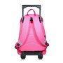 Voir la diapositive 4 : Bagtrotter BAGTROTTER Sac à dos à roulettes Cybel Cheval Violet
