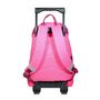 Voir la diapositive 4 : Bagtrotter BAGTROTTER Sac à dos à roulettes Cybel Cheval Violet