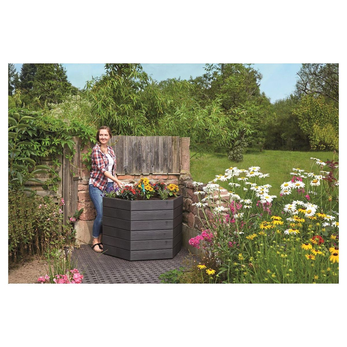 GARANTIA Jardinière surélevée L75