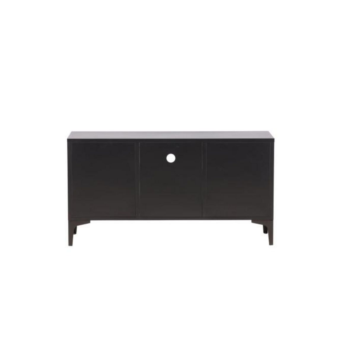 Paris Prix Meuble TV 2 Portes  Piring  120cm Noir