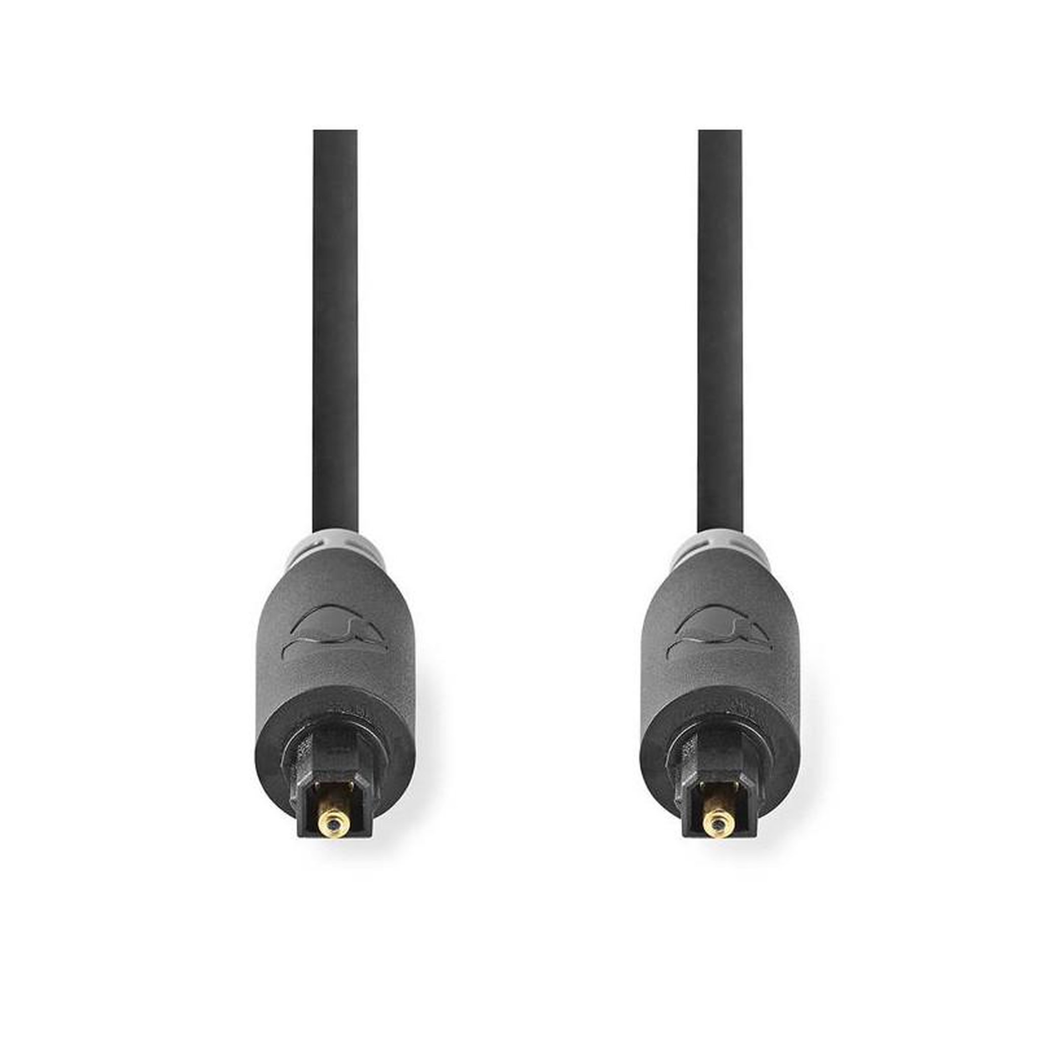 Voir la diapositive 2 : NEDIS Câble audio optique | TosLink Male | TosLink Male | 5.0 m | Rond | PVC NEDIS - CABW25000AT50