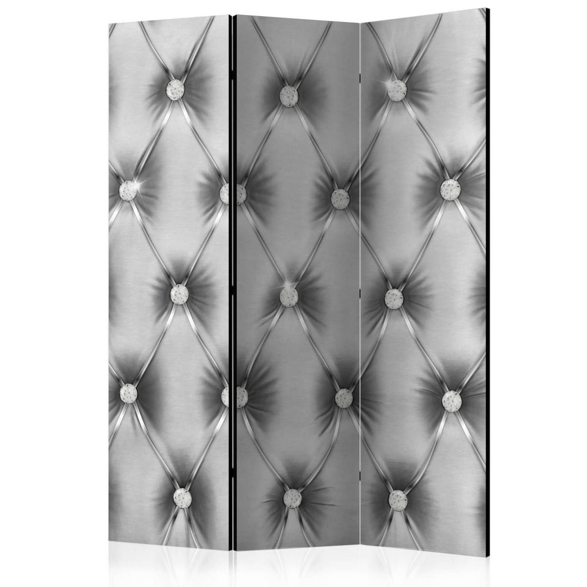 Paris Prix Paravent 3 volets  silver luxury  135x172cm