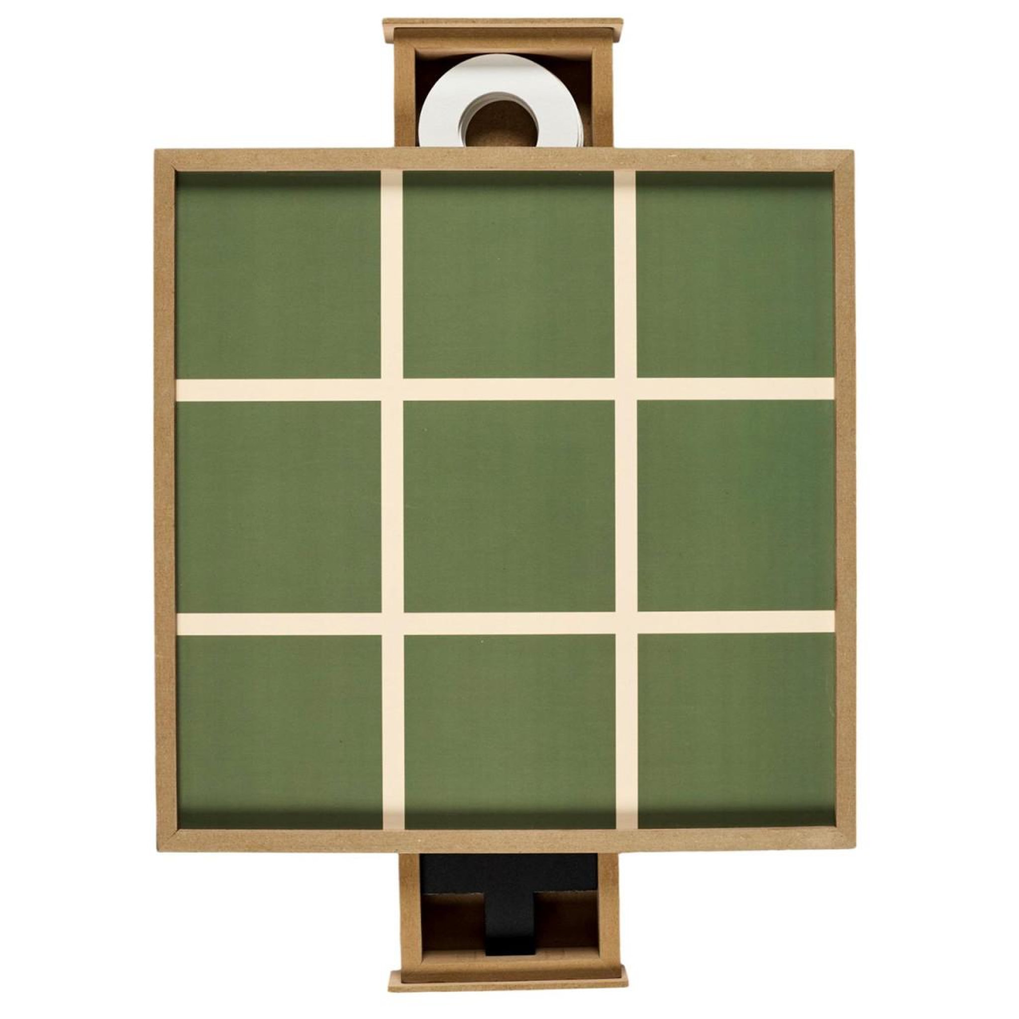 Voir la diapositive 2 : MISTER GADGET Jeu morpion  tic tac toe  30cm naturel