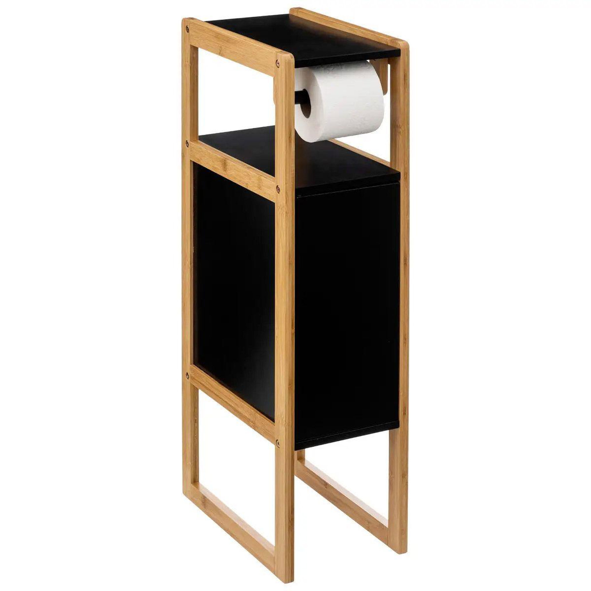 Voir la diapositive 1 : FIVE Dérouleur Papier WC  Natureo  80cm Noir