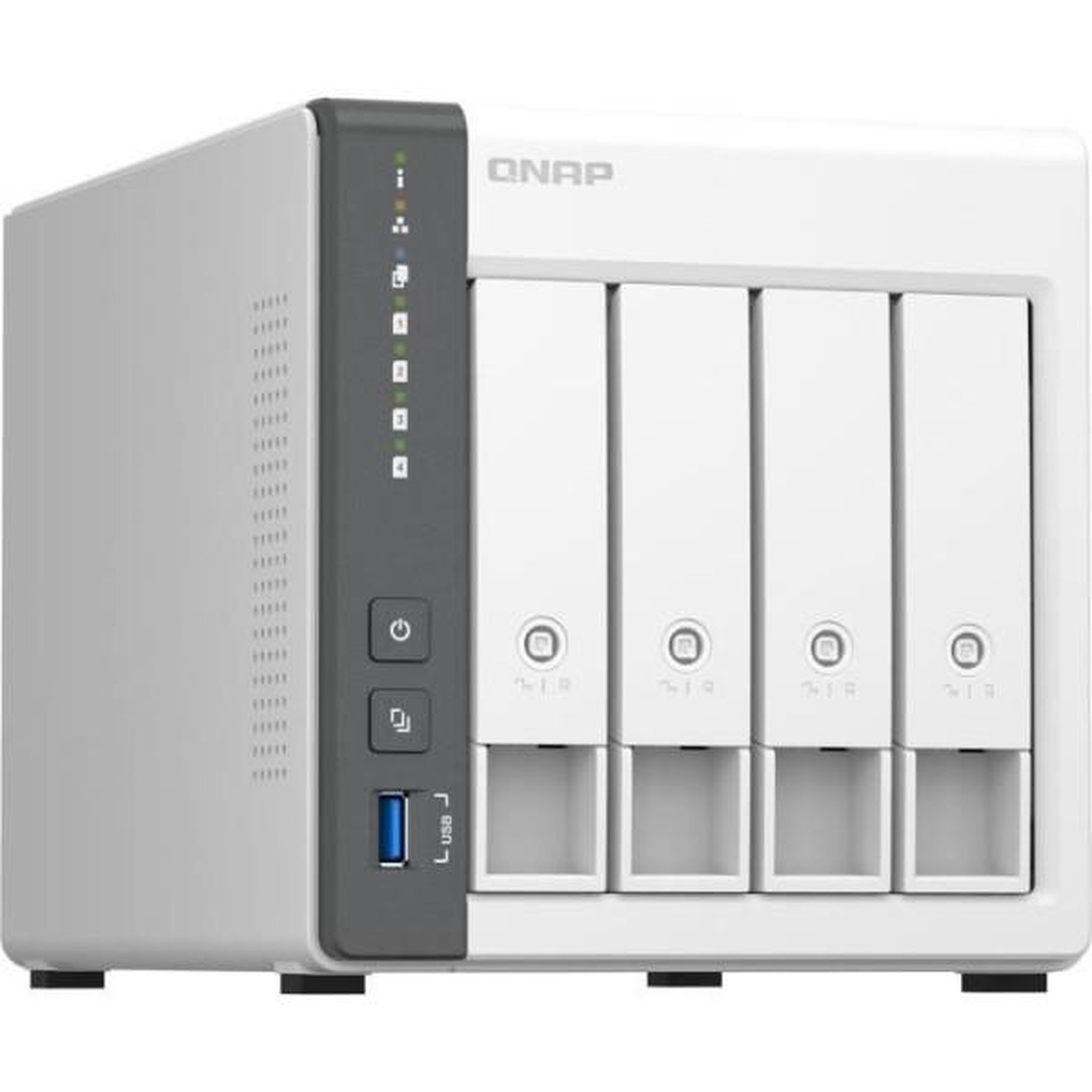 Voir la diapositive 4 : Qnap Serveur NAS TS-433-4G - NAS 4 baies