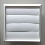 CENTRALE BRICO Grille d'aération pour VMC blanc, diam. 150
