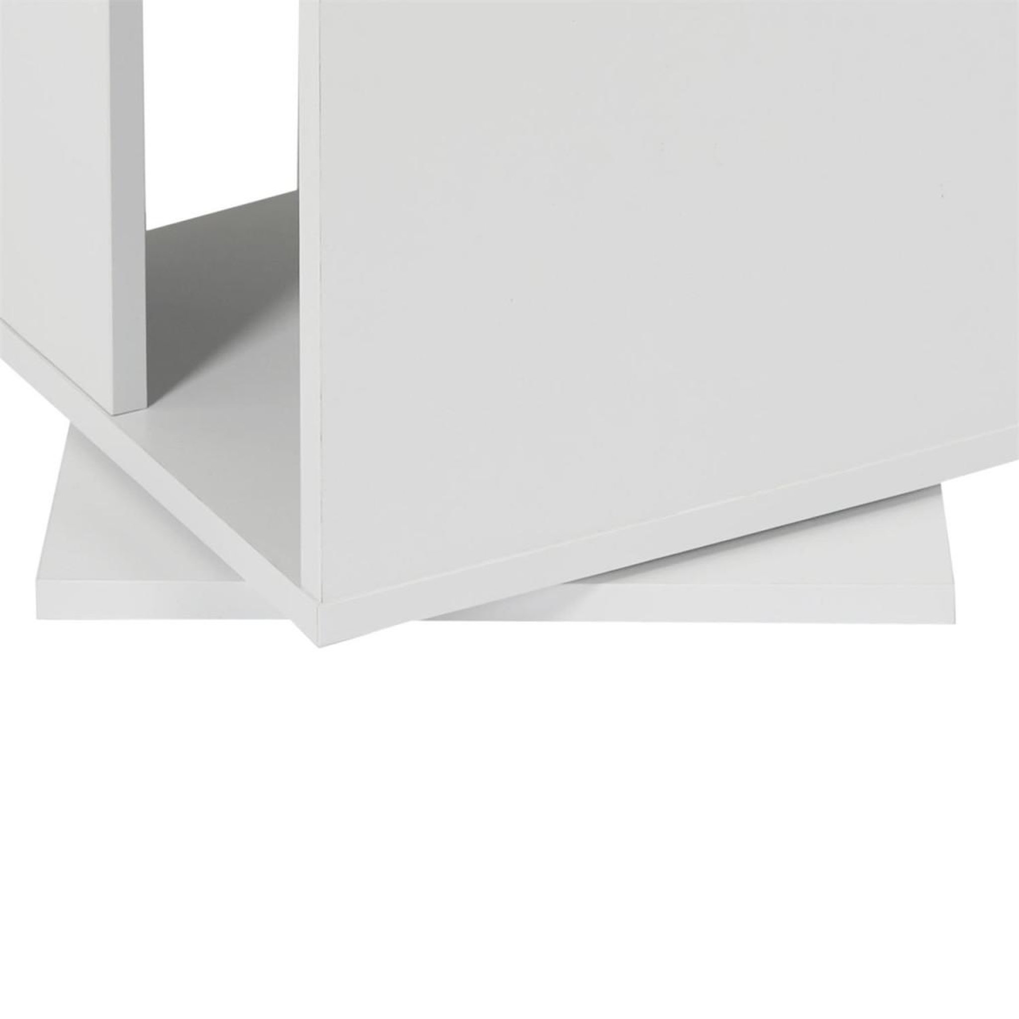 Voir la diapositive 3 : HOME DECO KIDS Bibliothèque Tournante  Enfant  74cm Blanc