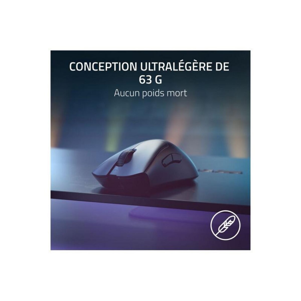 Razer Souris Razer DEATHADDER V3 PRO BLACK