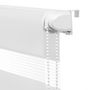 Voir la diapositive 5 : ID MARKET Store enrouleur zébré jour nuit 60 x 230 cm blanc