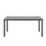 Voir la diapositive 5 : MARKET24 Ensemble repas de jardin : Table 160 cm + 6 chaises - Structure en aluminium - Gris anthracite